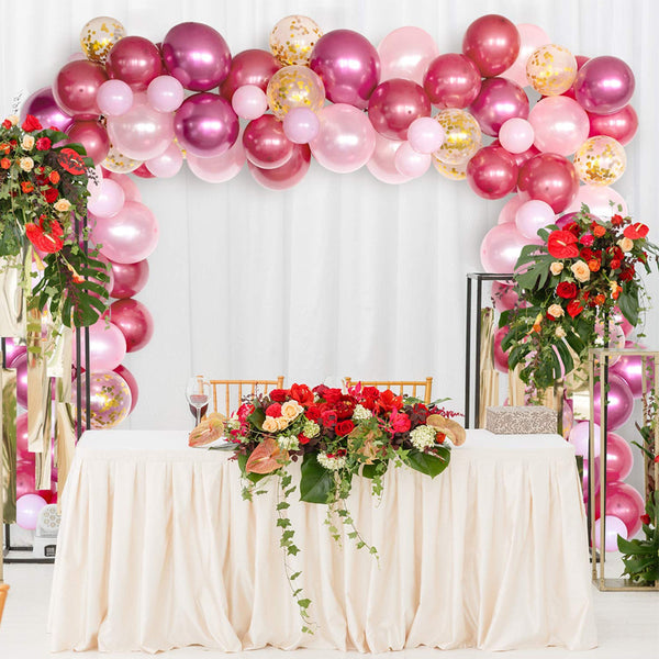 Pink Balloon Garland Arch set  Girl Birthday Wedding Party Decoration