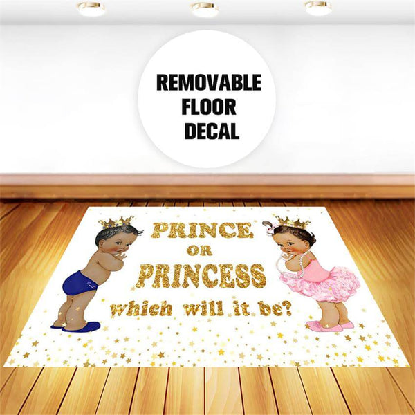 Boss Baby Removable Floor Decal for Baby Shower Birthday Party Decor