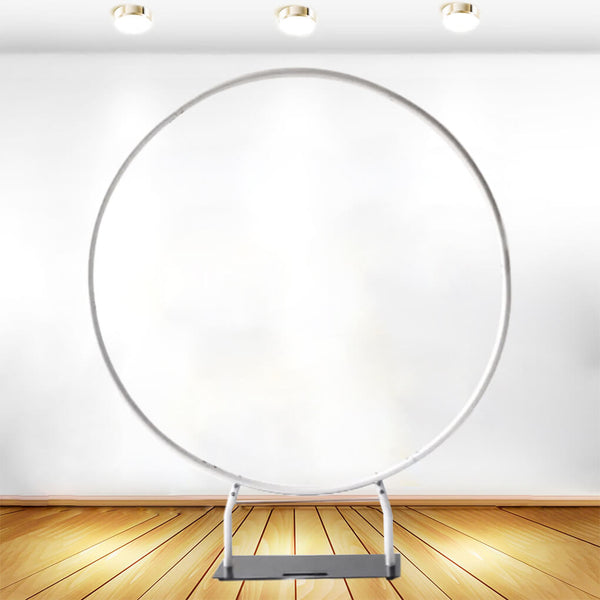 Party & Hoop Balloon Circle Loop Flower Arch Photo Booth Backdrop Stand Round Backdrop