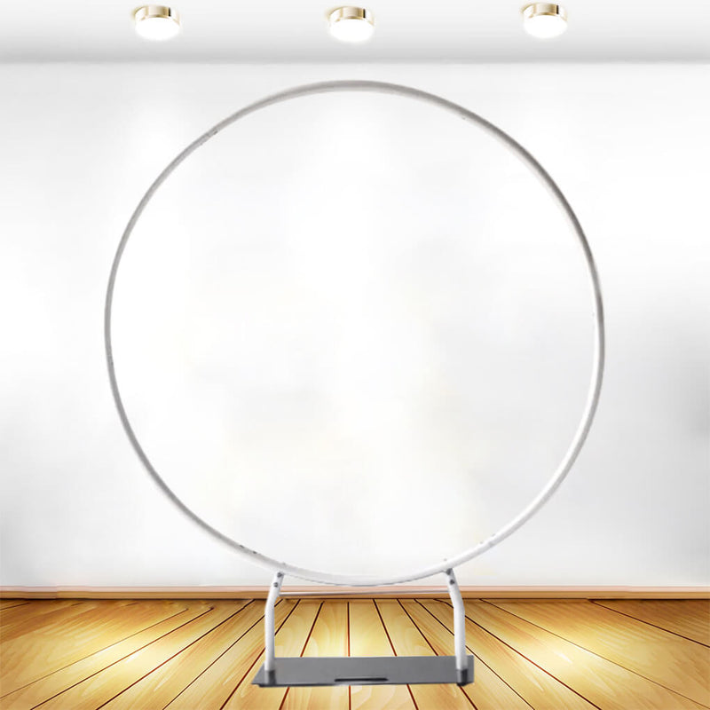 Party & Hoop Balloon Circle Loop Flower Arch Photo Booth Backdrop Stand Round Backdrop