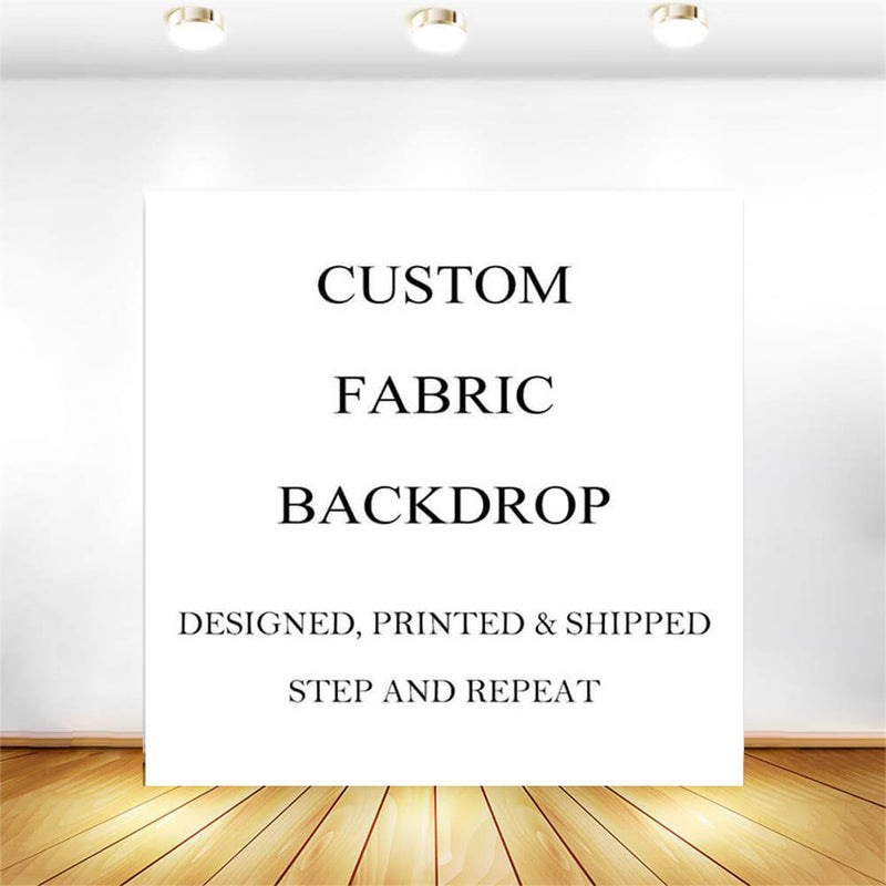 Custom Fabric Backdrop for Birthday&Baby Shower&Wedding& Any Event Decorations-ueventsupplies