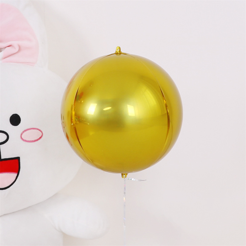 20pcs 4D Orbz Balloons | Round Sphere Aluminium Foil Mylar Balloon Party Decor